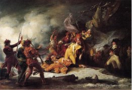 La mort du général Montgomery dans l'attaque du Québec La mort du général Montgomery dans l'attaque du Québec