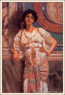 Une beauté classique avec un paon Une beauté classique avec un paon