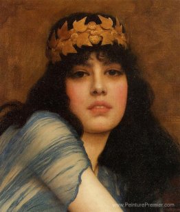 Chef d'une fille (également connue sous le nom de prêtresse) Chef d'une fille (également connue sous le nom de prêtresse)