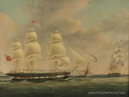 Le navire Isabella en mer Le navire Isabella en mer