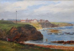 Cullercoats du sud par John Wilson Carmichael Cullercoats du sud par John Wilson Carmichael
