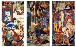 Un dimanche à Lisbonne, tapisserie Un dimanche à Lisbonne, tapisserie