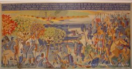 Decimus iunius brutus près de la rivière Lima, tapisserie Decimus iunius brutus près de la rivière Lima, tapisserie