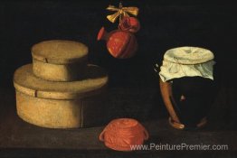 Natureza morta (caixa com potes) Natureza morta (caixa com potes)