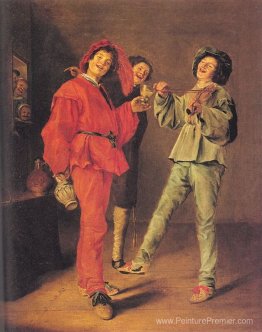 Trois garçons joyeux Trois garçons joyeux