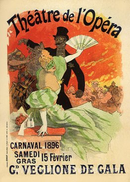Thétre de l'Opéra, Carnaval 1896, Grand Veglione de Gala Thétre de l'Opéra, Carnaval 1896, Grand Veglione de Gala
