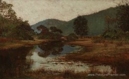 Un trou d'eau sur la rivière Hawkesbury Un trou d'eau sur la rivière Hawkesbury