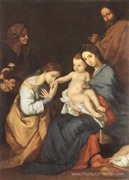 La Sainte Famille avec St. Catherine La Sainte Famille avec St. Catherine