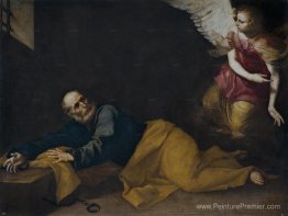 Saint Pierre libéré par un ange Saint Pierre libéré par un ange