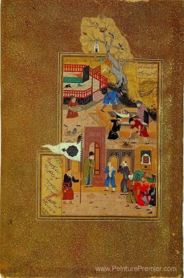 Les funérailles de l'attar âgé de Nishapur Les funérailles de l'attar âgé de Nishapur