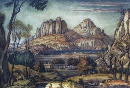 Paysage romantique (paysage de Crimée) Paysage romantique (paysage de Crimée)