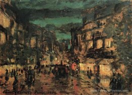 Notte street.Paris Notte street.Paris