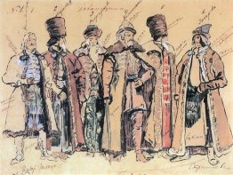 Prince Golitsyn et les Boyars Prince Golitsyn et les Boyars