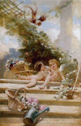 Jardiniers cupid Jardiniers cupid