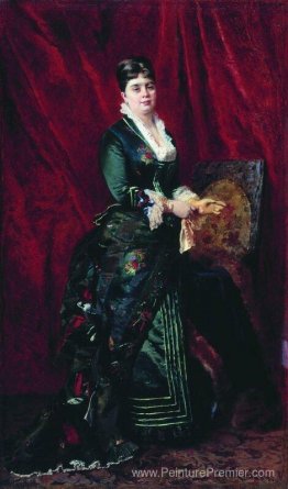 Portrait de la jeune femme à la robe verte Portrait de la jeune femme à la robe verte