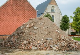 La montagne de décombres La montagne de décombres