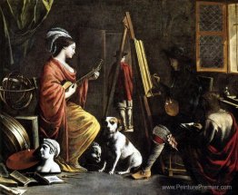 Le studio de l'artiste Le studio de l'artiste