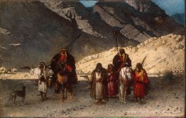 Sheikhs arabes dans les montagnes Sheikhs arabes dans les montagnes