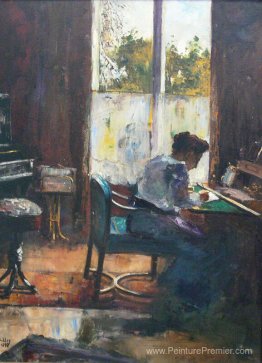 Femme à l'écriture Femme à l'écriture