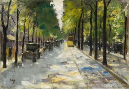 Berliner Stra?e im Sonnenschein Berliner Stra?e im Sonnenschein