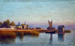 Vue de la ville depuis la rivière Vue de la ville depuis la rivière