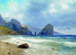 Crimée. Rocks de moine et de diva. Crimée. Rocks de moine et de diva.