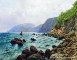 Vue de Ayu-dag d'Alushta Vue de Ayu-dag d'Alushta