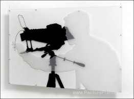 Sombra de Andre Morain projectada Sombra de Andre Morain projectada