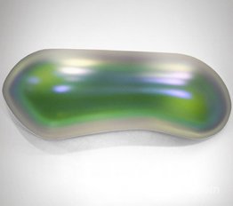 Glo-pod ovale (vert irisé) Glo-pod ovale (vert irisé)