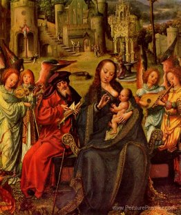 Sainte Famille avec St. Catherine et St. Barbara Sainte Famille avec St. Catherine et St. Barbara