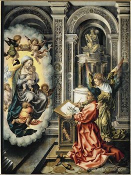 Saint Luc peignant la vierge Saint Luc peignant la vierge