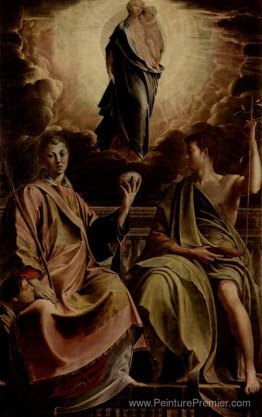 Madonna avec St. Stephen et St. John le baptiste Madonna avec St. Stephen et St. John le baptiste