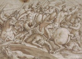 Défense de Ponte Rozzo sur la rivière Tamino en 1524 Défense de Ponte Rozzo sur la rivière Tamino en 1524
