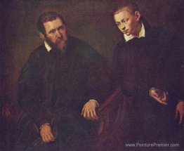 Double portrait de deux hommes Double portrait de deux hommes