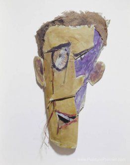 Untitled (masque, portrait de Tzara) Untitled (masque, portrait de Tzara)