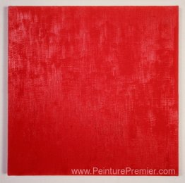 Étude sur l'huile: milieu rouge du cadmium Étude sur l'huile: milieu rouge du cadmium
