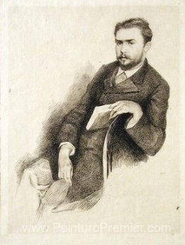 Portrait de Gustave Geffroy Portrait de Gustave Geffroy