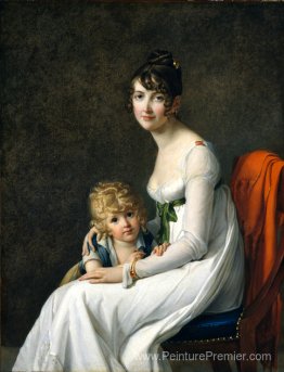 Madame Jeanne Desbassayns de Richemont et son fils, Eugène Madame Jeanne Desbassayns de Richemont et son fils, Eugène