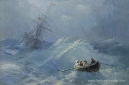 Le naufrage dans une mer orageuse Le naufrage dans une mer orageuse