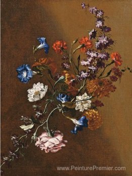 Natura morta con tralcio di fiori Natura morta con tralcio di fiori