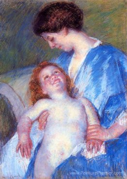 Bébé souriant à sa mère Bébé souriant à sa mère