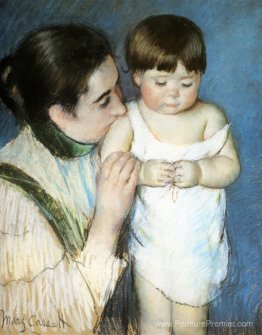 Young Thomas et sa mère Young Thomas et sa mère