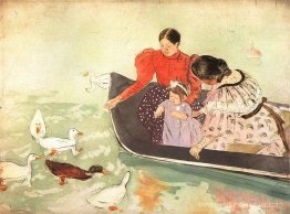 Nourrir les canards Nourrir les canards