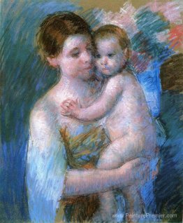 Mère tenant son bébé Mère tenant son bébé