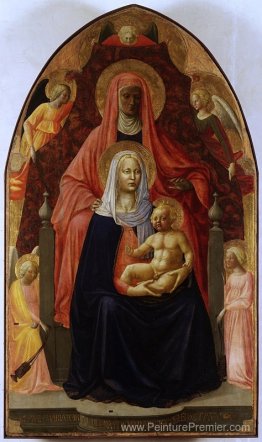 La Madonna et l'enfant avec St.Ana. La Madonna et l'enfant avec St.Ana.