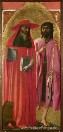 St Jerome et St John the Baptist St Jerome et St John the Baptist