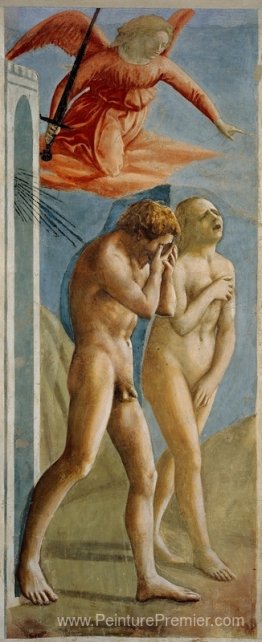 Adam et Eve ont banni du paradis Adam et Eve ont banni du paradis