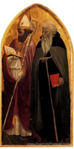 San Giovenale Triptych. Panneau de droite. San Giovenale Triptych. Panneau de droite.