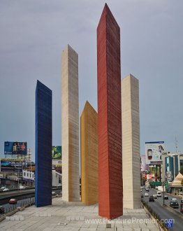Torres de Satelite (collaboration avec Luis Barragán et Jesús Re Torres de Satelite (collaboration avec Luis Barragán et Jesús Re