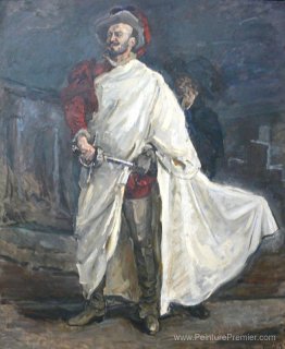 Le chanteur Francisco D'Andrade comme Don Giovanni dans l'opéra Le chanteur Francisco D'Andrade comme Don Giovanni dans l'opéra